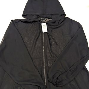 Torrid Size 2 New With Tags Sheet Bathing Suit Cover up